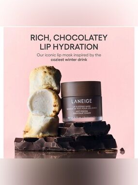 LANEIGE Hot Cocoa Lip Sleeping Mask